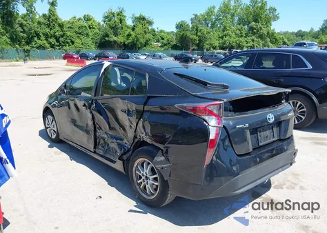 2018 Toyota Prius Two from USA, damaged, VIN JTDKBRFU1J3581901